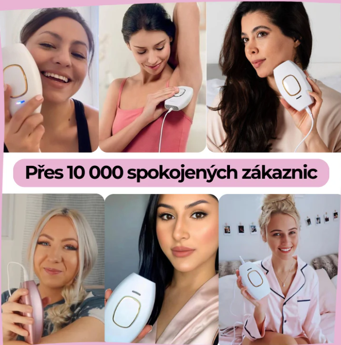LUNERIA: IPL Laserový Odstraňovač Chloupků